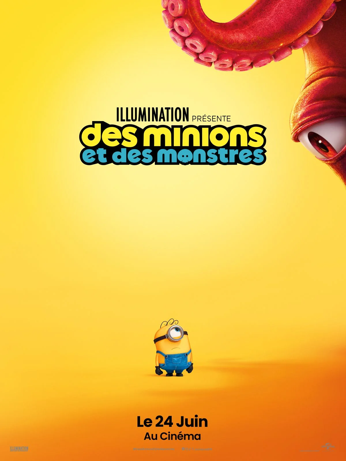 Affiche Des Minions et des Monstres